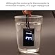 Motorrad Thermometer Instrumente, Universell Digital Motorrads Wassertemperaturzähler, Wasserdichtem Metallfühler Temperatursensor für Motorrad, mit Wassertemperaturanzeige (18MM Adapter)