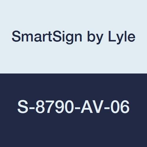 Extincteur et tuyau V-Sign en aluminium durable Smartsign S-8790-AV-06