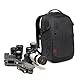 Manfrotto PRO Light Backloader M, Professioneller Kamerarucksack für Kameras, Zugriff von Oben und Hinten, Doppelte Stativbefestigung, Gepolsterter Rucksack mit Austauschbaren Trennwänden, Schwarz