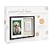 tiny ideas Paw Print Keepsake Impression Kit, No Mess Pet Clay Paw Print Mold for Dog and Cat, Ideal Personalized Gift or Memorial Frame for Pet Parents