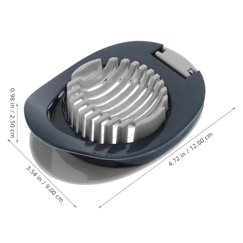 Cortador de huevos con plástico resistente y corte higiénico multifuncional 3