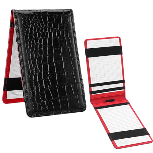TIESOME Slim PU Leather Holder