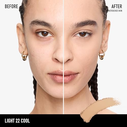 bareMinerals Barepro Skin-Perfecting Powder Foundation, Matte Pressed Powder Foundation Full Coverage, Oil Control, Dermatologist-Tested, Longwear Mineral Matte Complexion