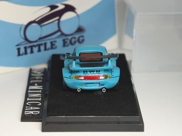 ミニカー LITTLE EGG RWB 993 Tooned Porsche 911 993 RWB Royal Ocean by Little Egg resin