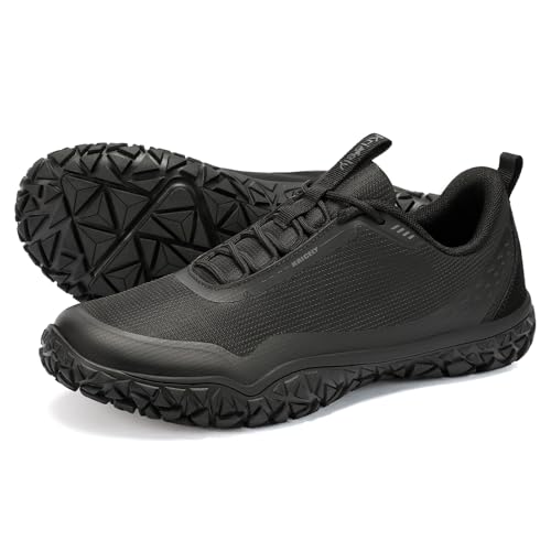 Kricely Barefoot Men’s Trail Running Shoes Size 12