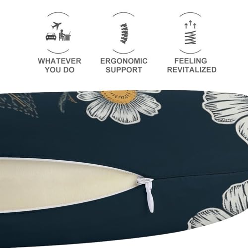 Almohada U-Shaped Espuma Viscoelástica Tamaño Único miniatura 5