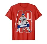 Jacob Degrom | Texas Baseball Players Merch | MLBJAC302N T-Shirt