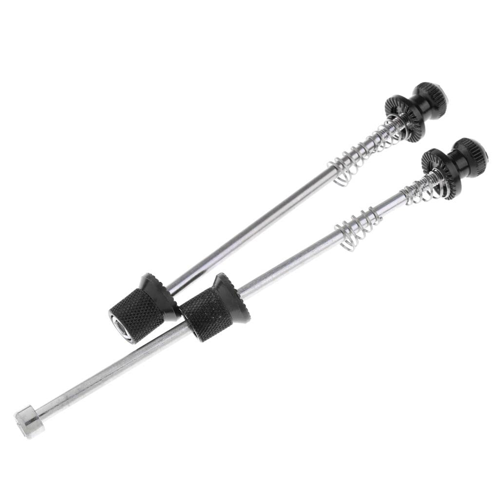 5 Satz Vorne Hinten Schnellspanner Achse Fahrrad Spieß für Rennrad Spieß Schwarz