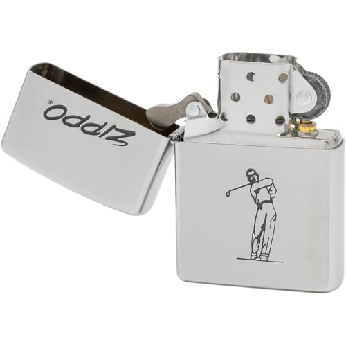 Encendedor Zippo Clásico Golf con Sticker miniatura 3