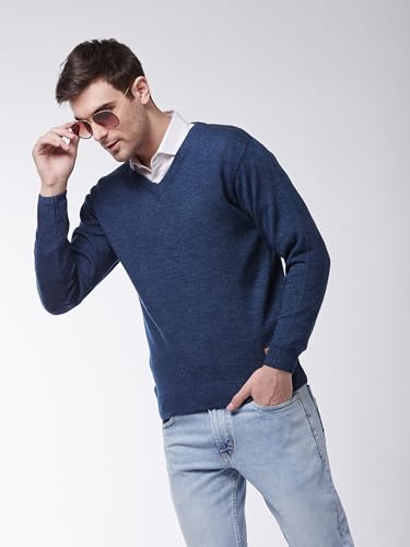 Image of Pivl Men's Winter V Neck Solid Sweaters ||Winterwear||