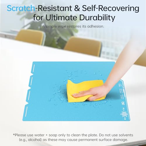 Image of BIQU Cryogrip Pro Frostbite Cold Build Plate Compatible with Snapmaker U1 3D Printer 276x301MM Panda Build Plate Double-Sided Upgrade Room Temperature Print Removable Surface Platform