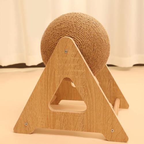 Bola giratoria rascadora para gatos la mejor forma de cuidar sus garras y proteger tu hogar 3
