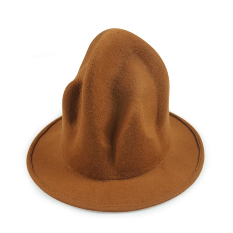 Pharrell hat Felt Fedora hat for Woman Men Hats Black top hat Male 100% Australia Wool Cap