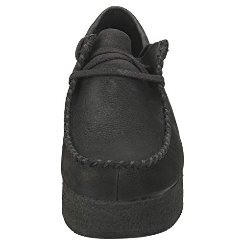 Image of Clarks Women's Black Nubuck Casual Lace up (26148632)