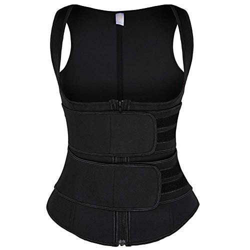 Imuzyn Waist Trainer Sweat Vest For Women Body Shaper Underbust Corset Sauna Tank Top Tummy Control Shapewear Corset Cincher Workout Girdle Black S #TOP2
