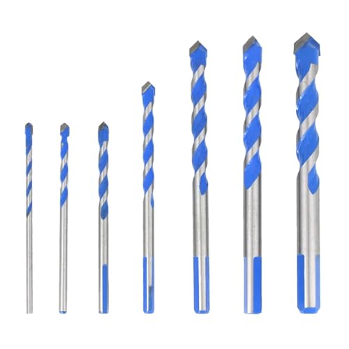 Broca de vidrio multifuncional para hormigón y madera en set 7
