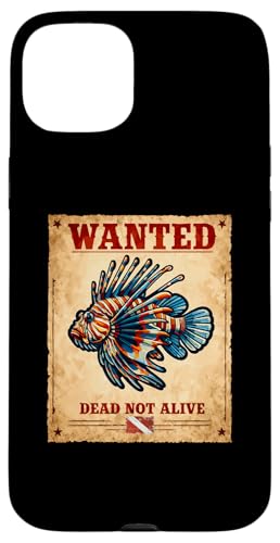 ���C�I���t�B�b�V�� Wanted Dead Not Alive �|�X�^�[ �ʔ����X�L���[�o�_�C�r���O�p �X�}�z�P�[�X iPhone 15 Plus �p