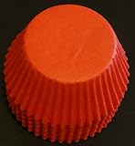 100 Red Cupcake Liners Baking Cups STANDARD SIZE