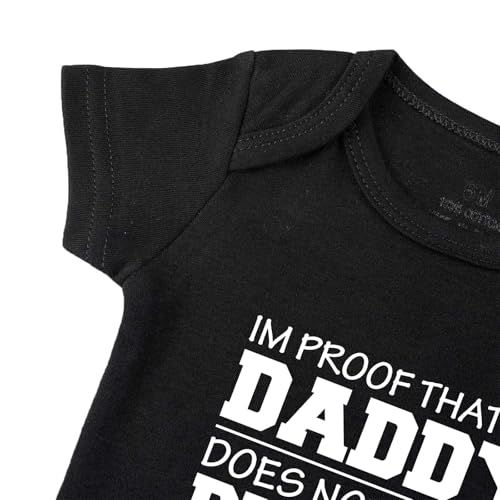 Image of Hi Daddy Bodysuit for Baby Hello Daddy Pregnancy Announcement for Husband I Love Daddys Baby Romper