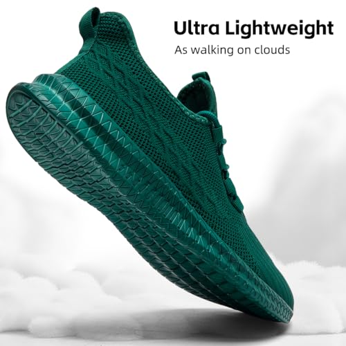 Image of Mens Slip On Walking Shoes Sneakers Running Shoes Trainers Athletic Gym Fitness Sport Shoes Non Slip Breathable Mesh Workout Fashion Breathable Comfortable
