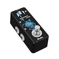 Versatile A/B/Y Switching: Route one input to A or B individually, or both simultaneously; bidirectional design allows A/B to Y splitting or Y to A/B merging for flexible wet/dry or stereo setups. Ideal for Instruments & Amps: Perfect line selector f...