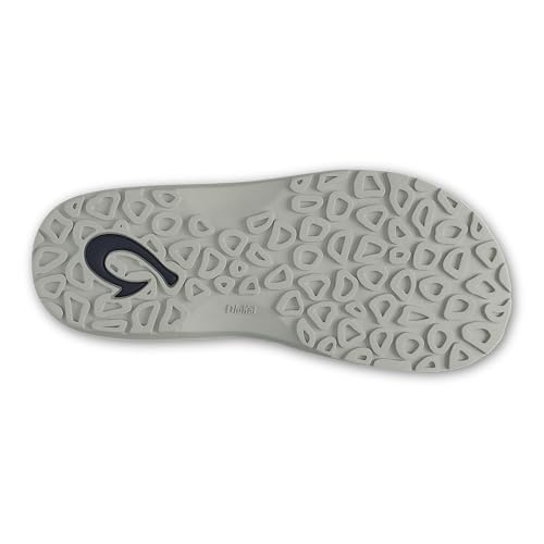 OluKai Ohana Palua Men's Water Friendly Sandals, Everyday Flip Flops, Arch Support & Comfort Fit, Lightweight & Durable, Enhanced Grip & Traction, Cloud Grey/Rock, 11 - image 5