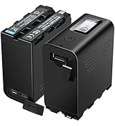 Amazon.com : KUNLUN 2-Pack 8800mAh NP-F970 Battery Compatible for