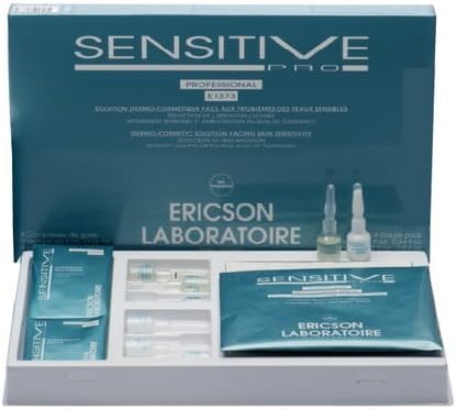 Ericsson Laboratova Sensitive Pro SP Treatment Kit, 4 Set, Sensitive Skin, Gurityrrhetinic Acid, Trappoint Extract, Beauty Brand, Commercial Size, President of France