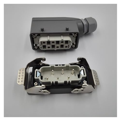 Conector industrial resistente HDC-HSB-006 impermeable de 35A para evitar cortes de energía 6