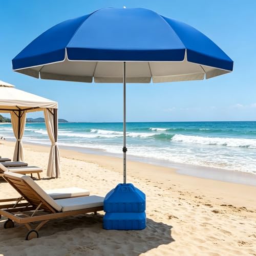 Auvent de remplacement durable pour parasol de terrasse 8 baleines robuste