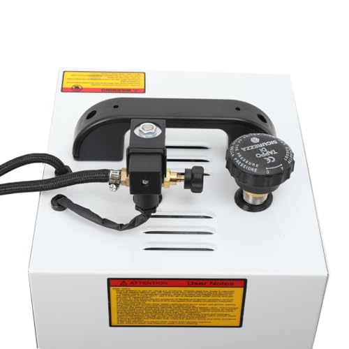 Cozyel Ironing System Professional Iron Steam Generator Professional Steam Iron Station, 5 liter steam generator ironing system with iron, water tank indicator & pressure gauge