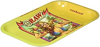 RAW Metal Rolling Tray, Yellow, M