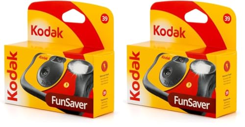 Kodak 3920949 FunSaver Appareil Photo jetable (Lot de 2)