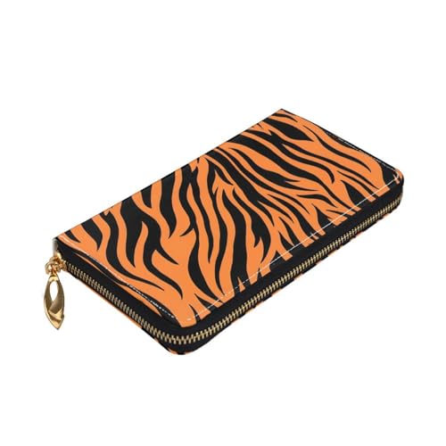 Portefeuille cuir fermeture éclair tout autour protection RFID porte-monnaie cartes