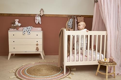 Dosel para bebé lavable para proteger el sueño infantil rosa 8