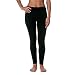 Riverberry Premium Heavy Weight Fleece Lined Legging, Black, One Size