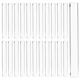 bloc porte interieur miroir Matériau acrylique transparent : nos blocs de réglage transparents sont fabriqués en acrylique de haute qualité, qui a une haute transparence et ne se décolore pas facilement, et n'affectera pas l'esthétique des miroirs et du verre. En même temps, ils peuvent résister à une certaine pression et ne sont pas facilement cassés, ce qui peut fournir un soutien stable pour l'installation