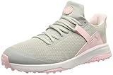 Empeine de malla PUMA Fusion EVO Jr, Zapatos de Golf, Multicolor (High Rise-Pink Lady), 37 EU