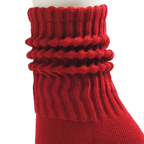 Image of Intgoodluckycc Slouch Scrunch Socks for Women, Slouch High Tube Socks Women