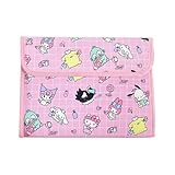 [BOTATA] 母子手帳ケース ジャバラ式 マルチケース カード・通帳収納 内ポケット付き サンリオ PUレザー 17×23cm (MZSZ-03)