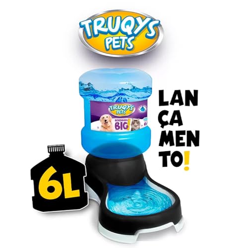 TRUQYS PET Truqys - Bebedouro Automático 6 L Preto