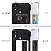 TORU CX PRO Compatible with iPhone Xr Case - Protective Dual Layer Wallet with Hidden Card Holder + ID Card Slot Hard Cover, Strap, Mirror & Lightning Adapter - Dreamcatcher