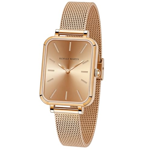 Hannah Martin Rectangular Dress Watch