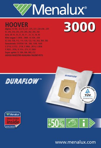 Preisvergleich Produktbild Menalux 3000, Duraflow, 4 Staubbeutel