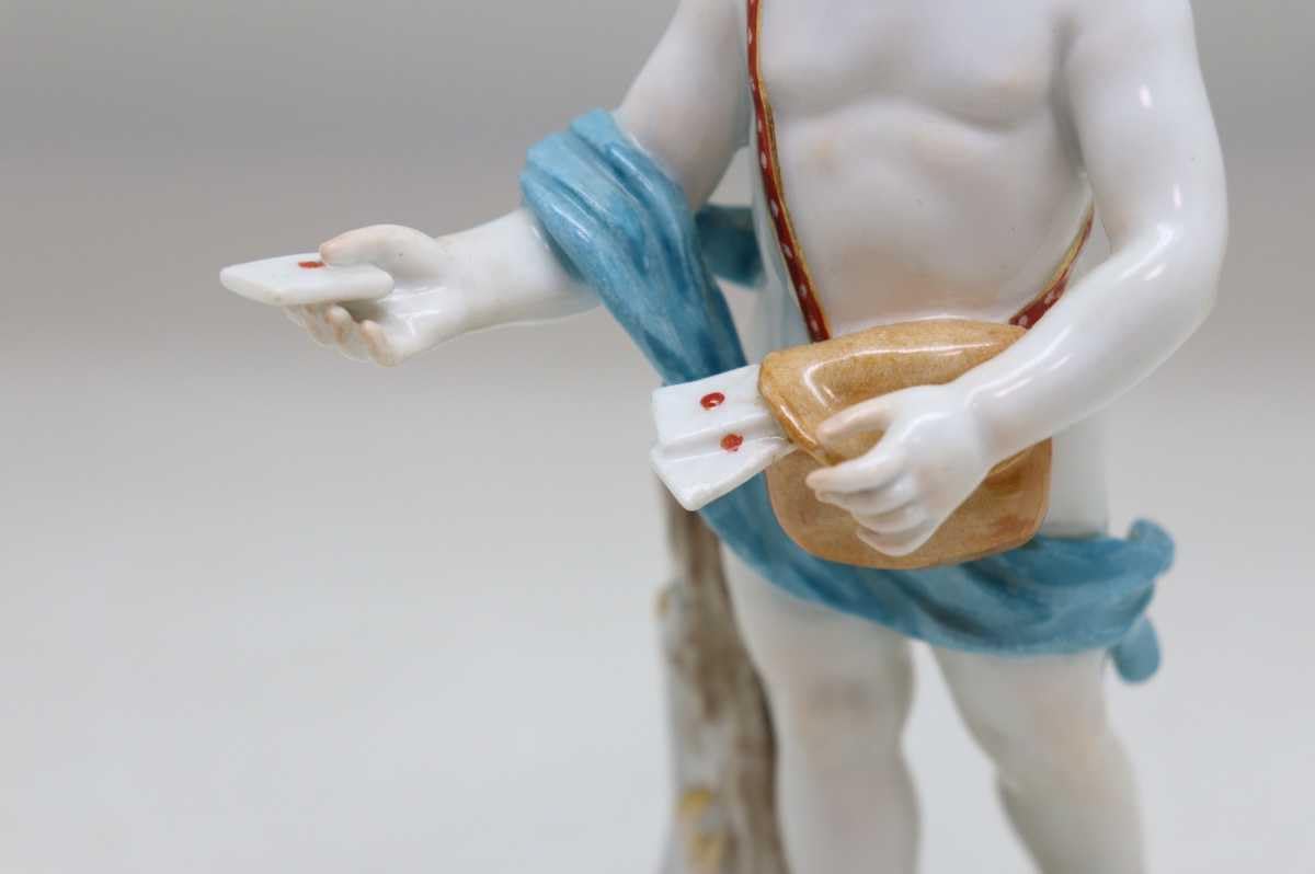 Amazon.co.jp: オールドマイセン Meissen 戯言の天使 郵便配達員