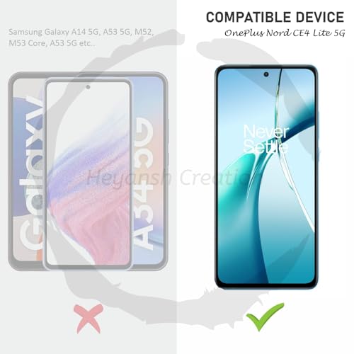 Image of Tempered Glass Screen Protector Compatible for OnePlus Nord CE4 lite 5G / OnePlus Nord CE 4 lite 5G with Edge to Edge Coverage and Easy Installation Kit