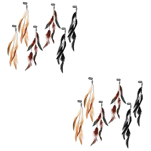 Extensiones de Cabello con Penacho y Accesorios para el Cabello de Mujer 7