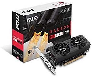 MSI AMD Radeon RX 460 4GT LP 4GB GDDR5 DVI/HDMI Low Profile PCI-Express Video Card