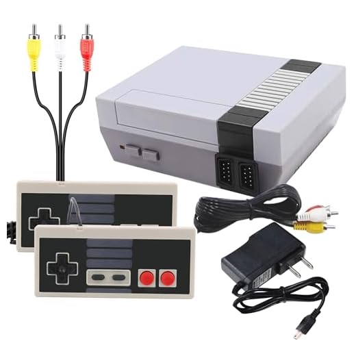 Console clássico de videogame, mini console clássico - embutido com 620 jogos retrô clássicos console de modo de jogadores para crianças, adulto, presente de criança, presente de dia