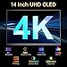 VOKENSU Portable Monitor OLED 4K 3840×2400, 14
